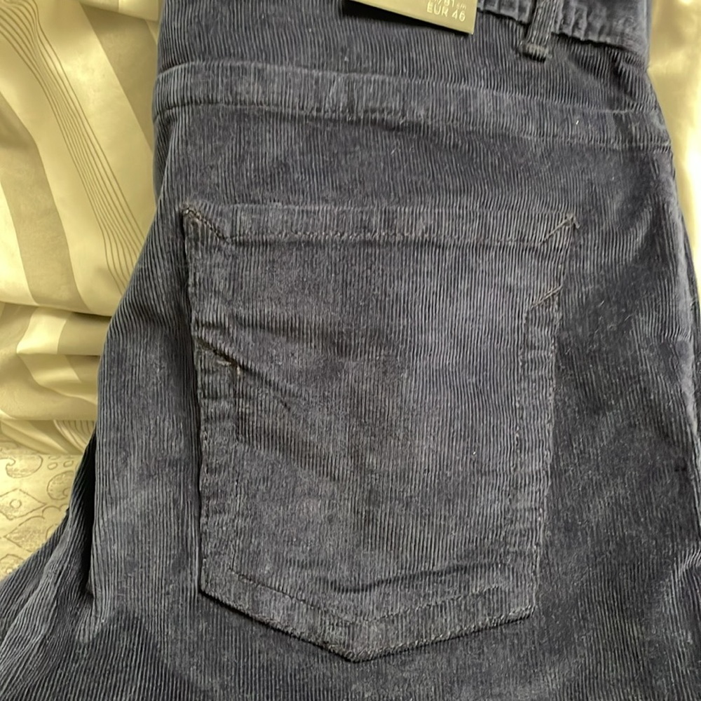 3  brand new pairs navy blue cord - Picture 3 of 5